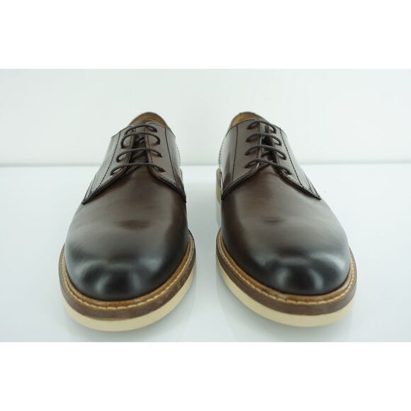 To Boot New York Marseille Plain Toe Derby Oxford Shoe Sz 8.5 Lace Up $375 Brown main image 12